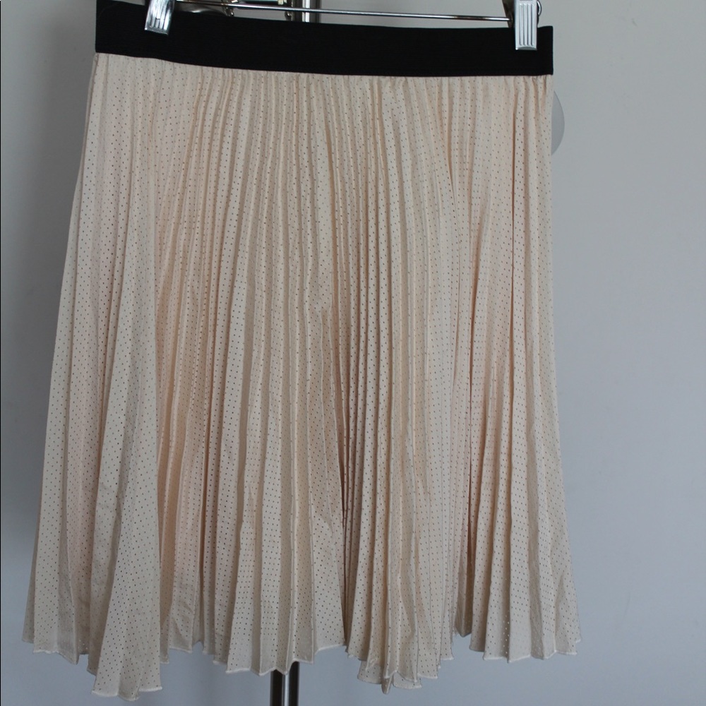 Cream skirt